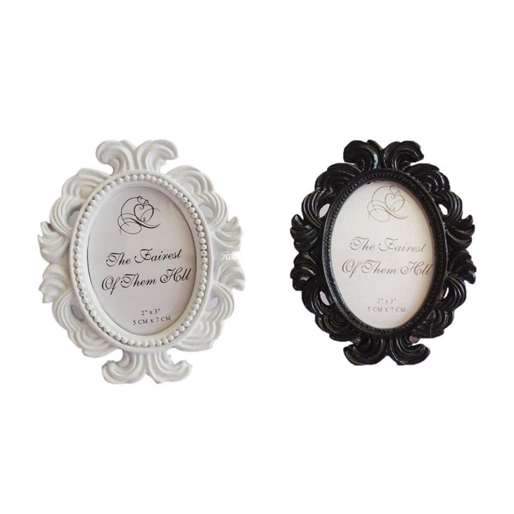 Photography Props Elliptical Desk Table Room Party Supplies Picture Display Home Decor Photo Frame