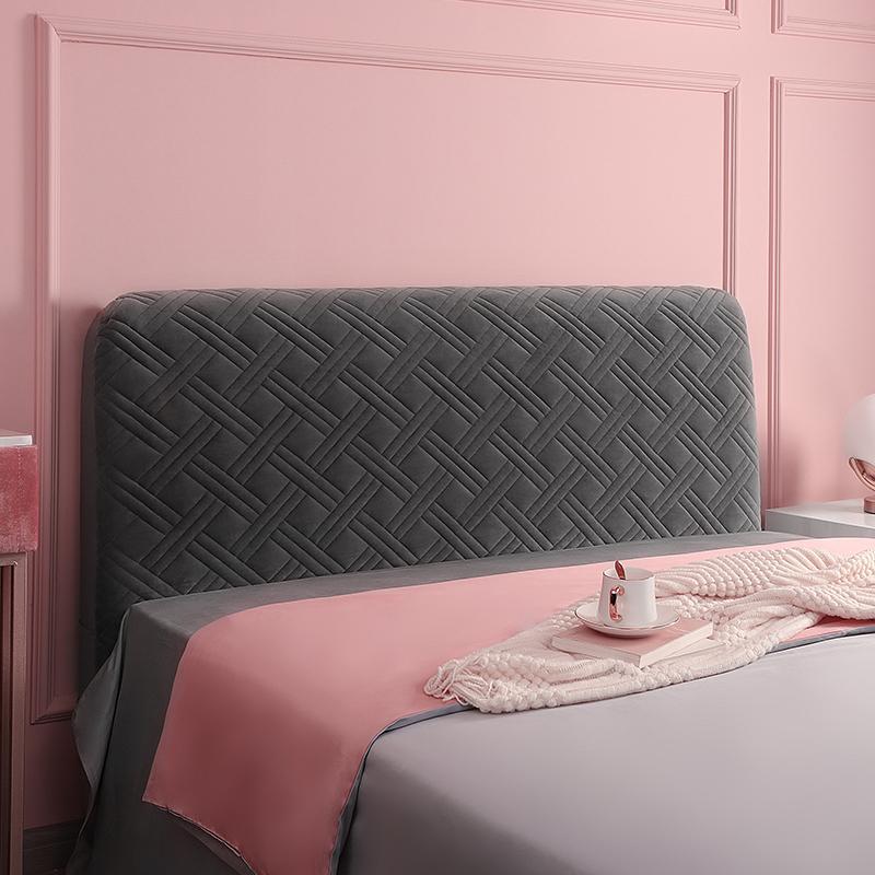 Чехол на изголовье кровати в скандинавском стиле с сеткой, все включено, прикроватная тумбочка, чехол на голову, теплая мягкая кровать, противопыльный чехол, утолщенная защита спины