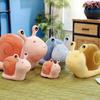 Children Gift Home Decor Sleep Pillow Animal Pillow Snails Plush Toys Snail Plush Doll Stuffed Toy