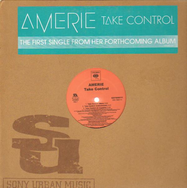12-дюймовая пластинка AMERIE Take Control Thats What U R 82876888111PROM Sony Urban Musi 2006 US Rap HipHopRB Б/у