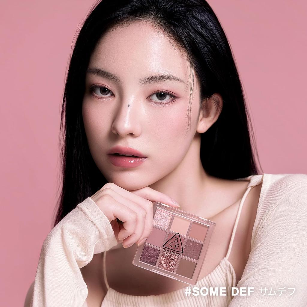 3CE Multi Eye Color Palette E Samdeff Eyeshadow 9 Colors Pink