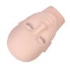 Eyelash Mannequin Head 3 Layers High Density Lash Extension Makeup Practice Head Embedded Layered Silicone Doll Head