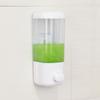 Bathroom Non-Punching Manual Press Soap Dispenser Wall Hanging Traceless Paste Disinfectant Bottle Transparent Dispenser