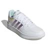 adidas Женские кроссовки Hoops 3.0 'Белый матовый фиолетовый металлик' GX1806