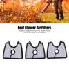 6PCS Cotton Leaf Blower Air Filter White Air Filter Part for Jonsered 125B BX BVX B2126