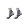 Men's Mid-Tube Deodorant Pure Cotton Socks - Sweat-Absorbent, Breathable, Antibacterial, Perfect for Business or Sport, Spring/Autumn Style.