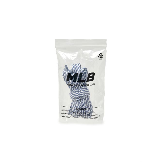 MLB Chunky Liner Джинсовые с монограммой SL Универсальные Удобные Увеличивающие рост Низкие кроссовки Унисекс-кроссовки Синие 3ASXM016N-50BLD