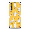 Phone Case For Realme 12 11 10 9 8 5G 7 6 GT5 GT3 GT2 Pro Plus C21 C11 C25 C35 For GT Neo 2 3 3T 5 Cover Cartoon Duck Goose Game