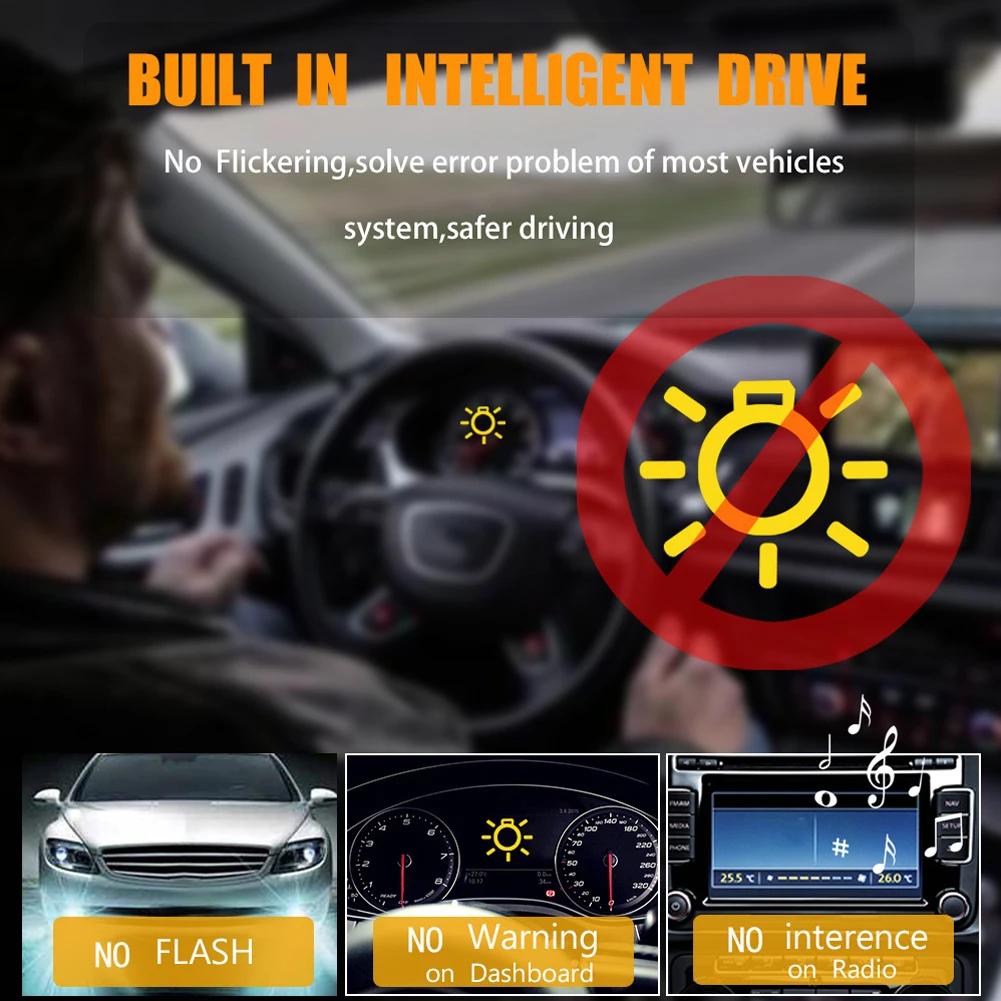 Универсальная 12 В 25000 лм автомобильная фара Canbus светодиодная лампа фара 9005/HB3 9006/HB4 H1 H7 H4 H11 для автомобильных противотуманных фар