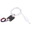Water Conductivity Sensor PCB Water Monitoring Sensors Module with Waterproof Probe for Hydroponics