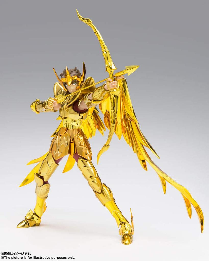TAMASHII NATIONS Saint Cloth Myth EX Saint Seiya Стрелец Эол, раскрашенная подвижная фигурка размером 180 мм 4573102608369 [Издание Revival] Прибл.