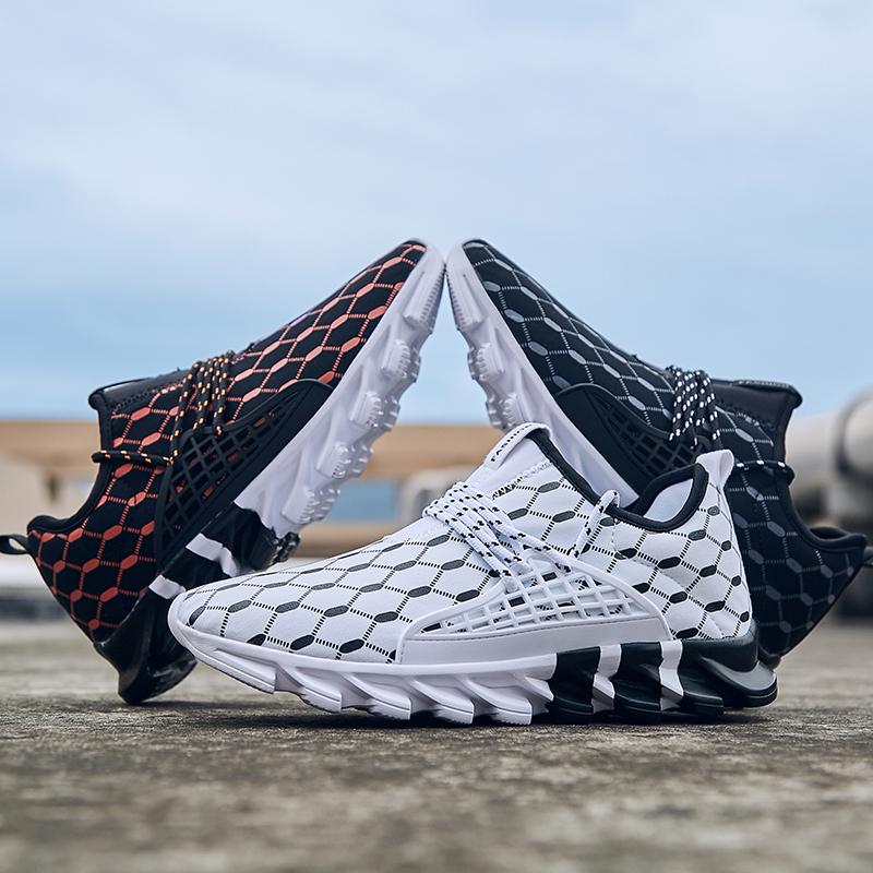 Мужская обувь большого размера 39-47Сверхлегкие спортивные повседневные мужские туфли Four Seasons Кроссовки для мужчин