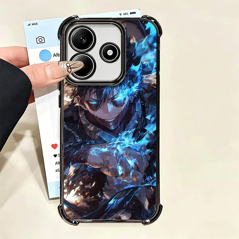 MHA My Hero Dabi Мягкий чехол для телефона для Xiaomi Poco X7 X8 Pro Max X6 X5 X3 F8 Ultra F7 M8 M7 M5S Redmi 15C 15A 15 14C 13C 12C 13 12