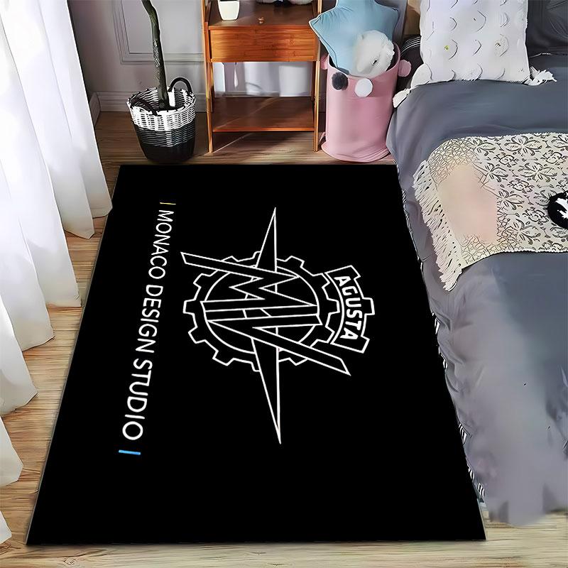 MV Agusta Monaco Carpet Design suitable as a non-slip mat for the living room or bedroom sofa