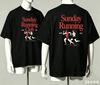 Sunday Running Club For Fan Gift Tshirt Unisex Unisex Harajuku Oversized Unisex Short Sleeve Streetwear High Quality Couples Soft