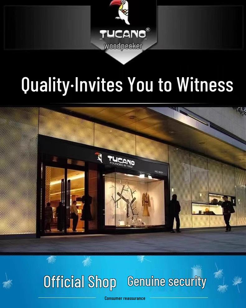 Мужское шерстяное пальто с флисовой подкладкой Woodpecker - Отложной воротник