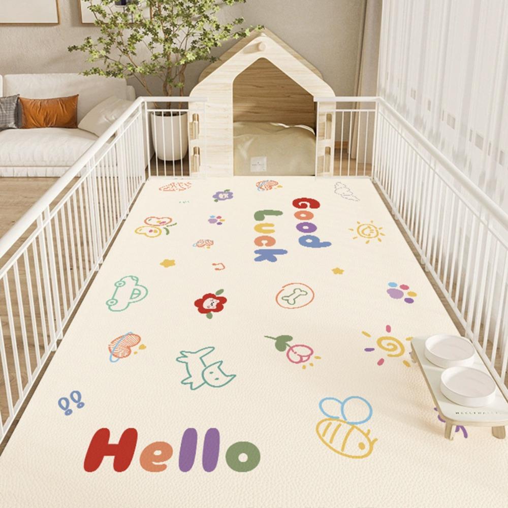 Waterproof Flooring Dog Cat Mat Non Slip Cleaning Mat New Pet Carpet