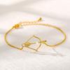 Hot Sale Cupid's Arrow Bracelet Women's Fashion Simple Couple Love Bracelet Gift