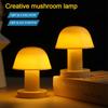 Mushroom Sunset Mini Desktop Night Lamp Creative Battery Power Supply Style Led Night Light for Coffee Bar Home Decor Bedroom