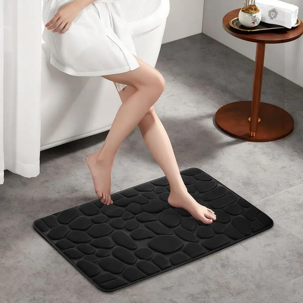Non-Slip Absorbent Bathroom Mat Set 2 Pieces