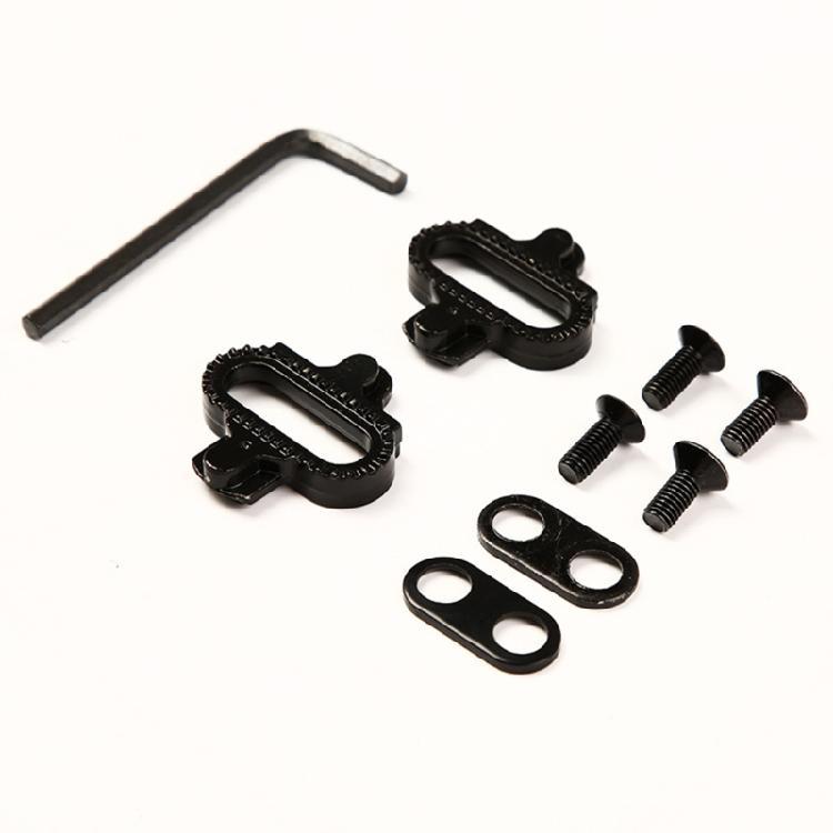 Mountain Bike Shoe Cleats Set Bicycles Lock Pedals Bike Clipless Pedals Durability Cycling Accessories