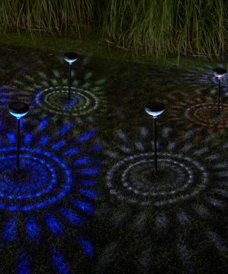 Садовый фонарь Gardenmaster Clarte Carnival LED на солнечных батареях, набор из 4 шт., с автоматическим выключателем, водонепроницаемый, не требует электричества, стильный для Рождества, WCL-3035*4
