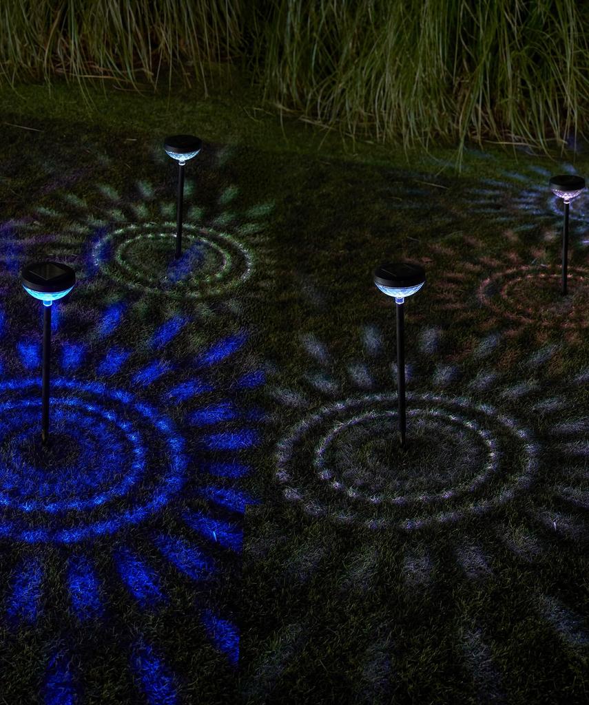 Садовый фонарь Gardenmaster Clarte Carnival LED на солнечных батареях, набор из 4 шт., с автоматическим выключателем, водонепроницаемый, не требует электричества, стильный для Рождества, WCL-3035*4