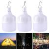 Multi-Functional Emergency LED Light Bulb with Hook Super Bright Dimmable USB Rechargeable Waterproof Outdoor Camping Light