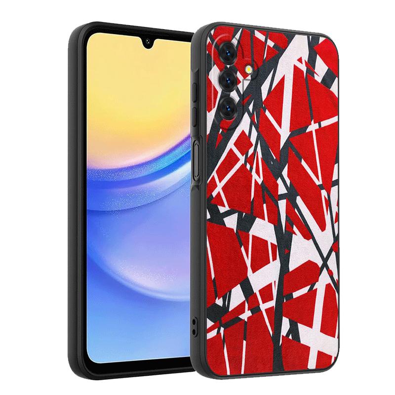 Eddie Van Halen Graphic Guitar Soft Phone Case for Samsung A17 A37 A57 A16 A26 A36 A56 A15 A25 A35 A55 A14 A24 A34 A54 A13 A23 A