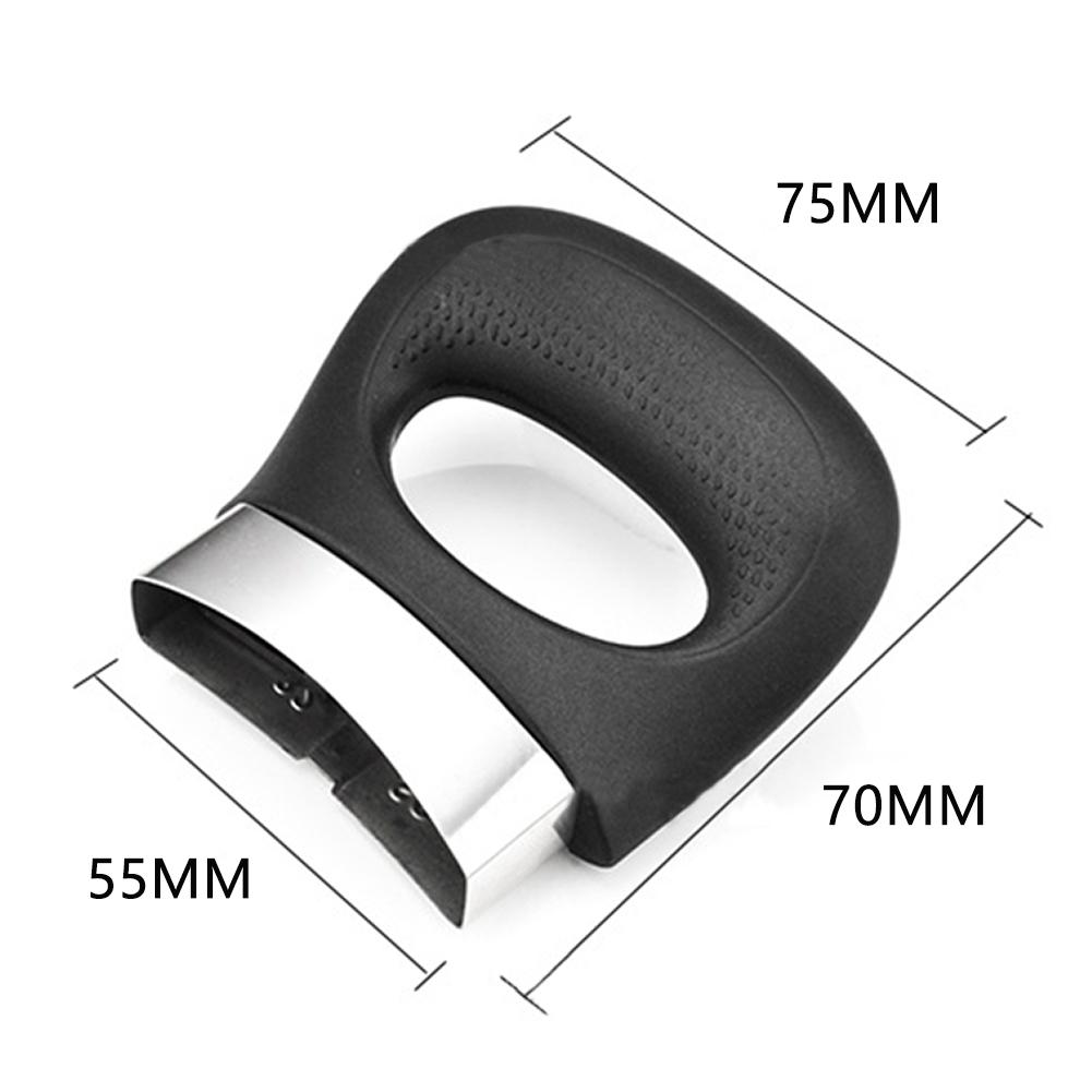 2 шт. Короткая ручка для кастрюли, кухонные принадлежности, бакелитовая ручка, противоожоговая сторона, одно отверстие, пластиковая ручка для кастрюли под давлением