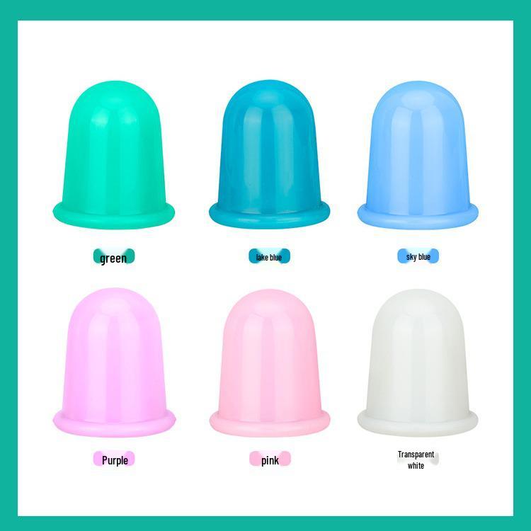 Silicone Vacuum Cupping Set for Salon & Home Gua Sha Therapy