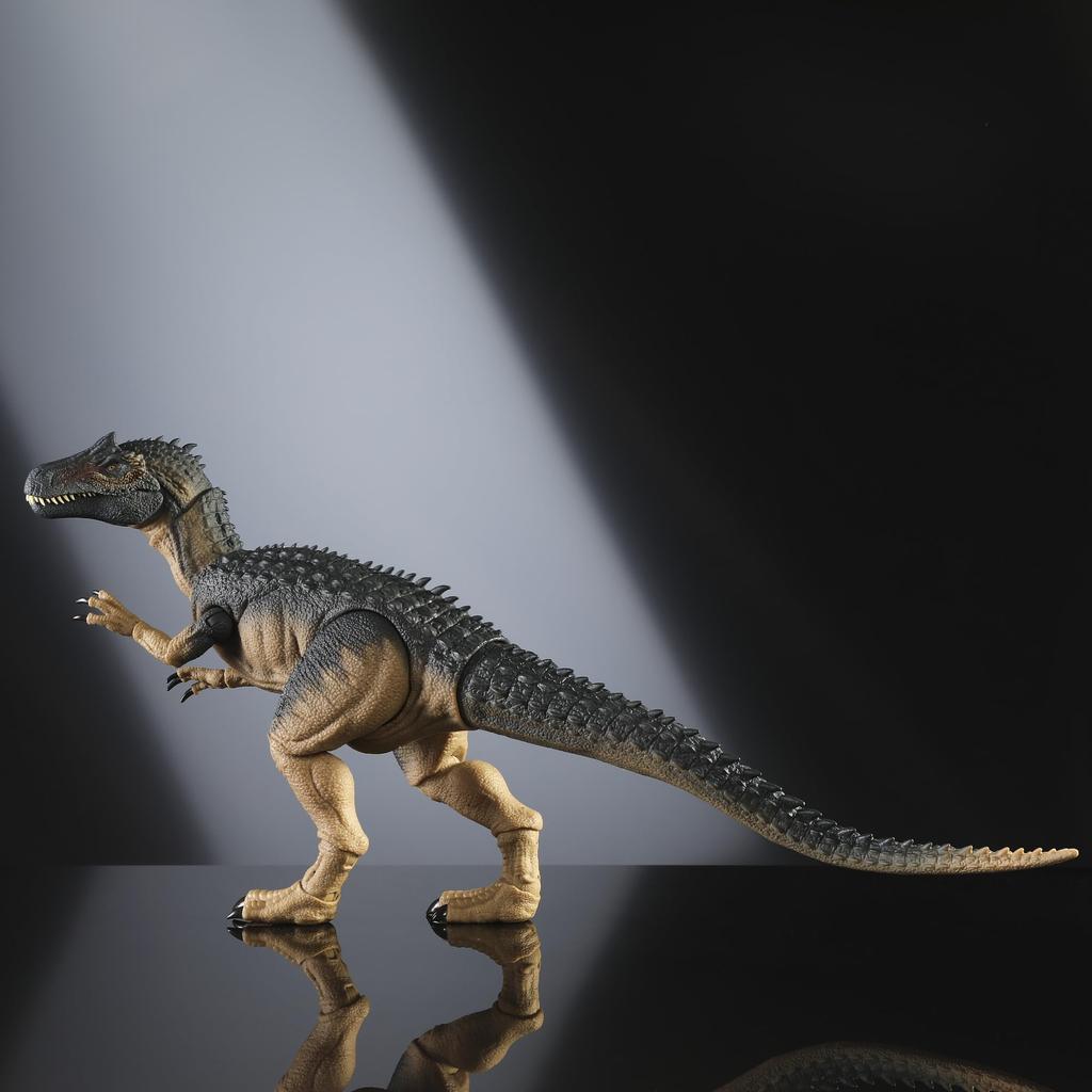 Mattel JURASSIC WORLD Hammond Collection Фигурка аллозавра Игрушка-динозавр Общая длина: приблизительно. 52,7 см Возраст 8+ Серый JCG13