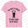 Men's Street Wear T-shirts Need Beer Graphic Tee Shirt Homme Funny Low Battery Need Beer Novelty T-Shirt Drinking Party Tshirts