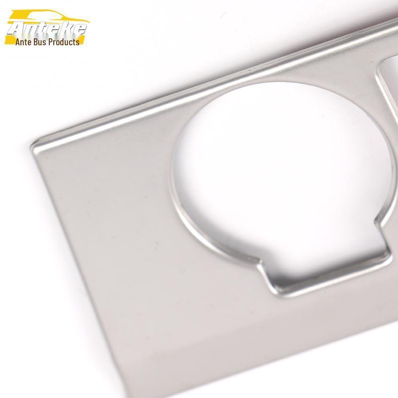 Highlander Front Row Cigarette Lighter Panel Decorative Frame and Center Console Sequin Sticker Cover