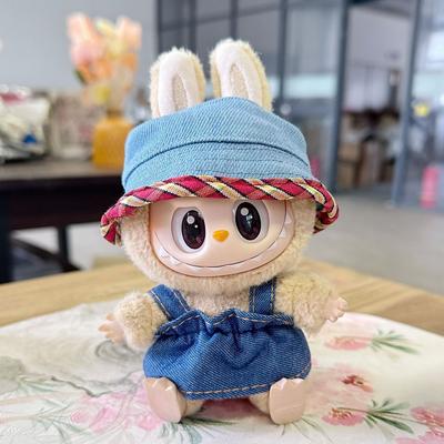 Для 17 см Кукольная одежда Лабубу Модная одежда Толстовки Кукольная одежда Цветовые толстовки Кукольные аксессуары Милые украшения Маленькая одежда