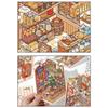 Decompression 3D Landscape Sticker Visual Stacking DIY Cabin Scene Sticker  Children Gift
