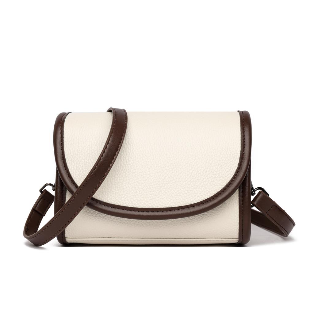 Кожаная женская сумка Premium Pillow Bag Niche Commuter Messenger Bag Women's First Layer Cowhide Shoulder