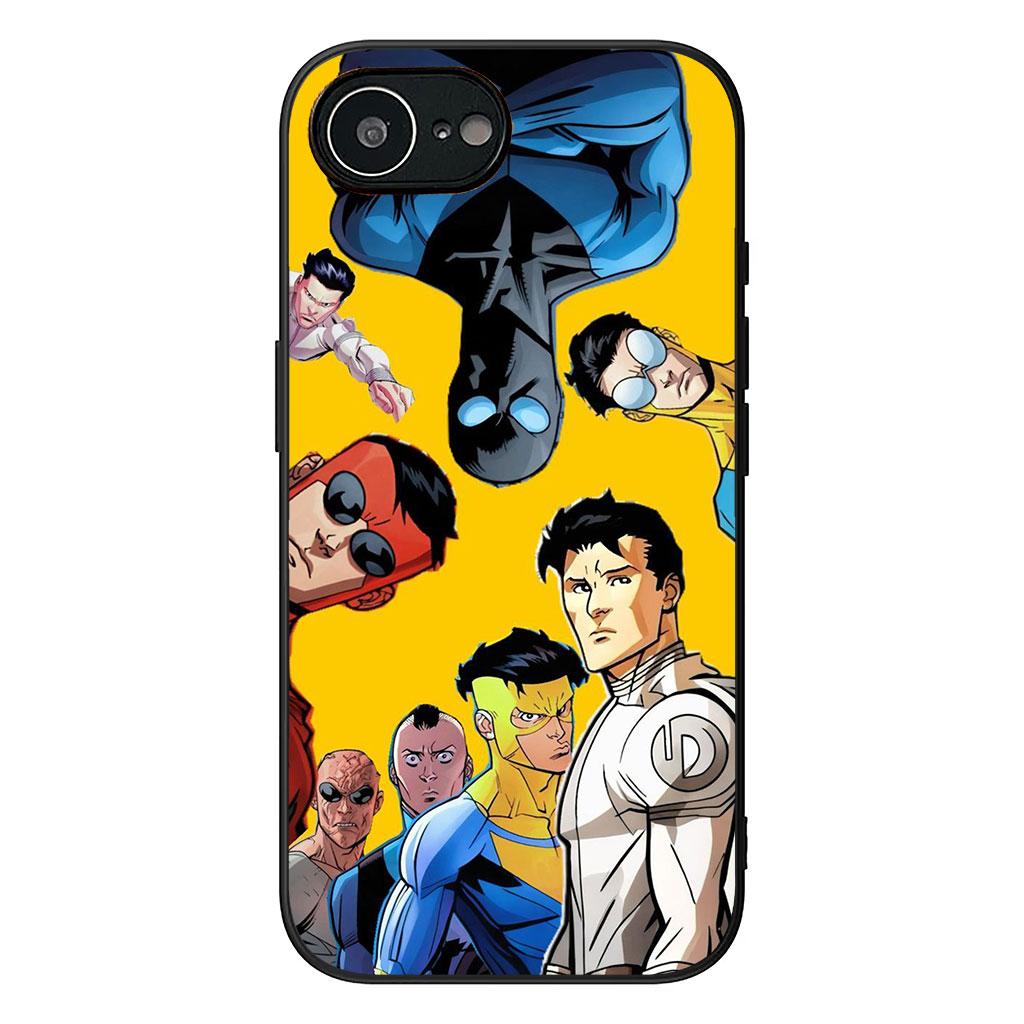 Чехол-постер I-Invincibles для телефона Apple iPhone 17 16 Plus 13 12 Pro Max Mini X XR ProMax 16E 15+ 16Plus Air Case