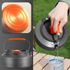 1.6L Outdoor Camping Trip Picnic Kettle, Aluminum Kettle With Portable Bag, Compact And Lightweight Camping Teapot