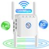 5G Wireless Wifi Repeater 1200mbps Wifi Amplifier Signal Network Extender Long Range 5Ghz Booster