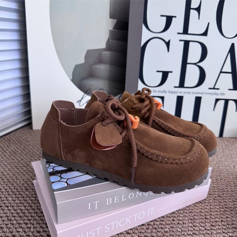 Женские туфли на плоской подошве, новые осенние, универсальные, повседневные, одинарные, ретро, с мягкой подошвой, туфли Дуду, осенние модели