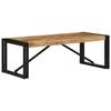 VidaXL Coffee Table 100x50x35 Cm Solid Raw Mango Wood, Side Table, Living Room Table, Accent Table, End of 4016673