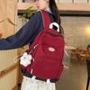 Backpack Girls High Value Junior High School Student School Bag Large Capacity Niche Versatile Casual Backpack