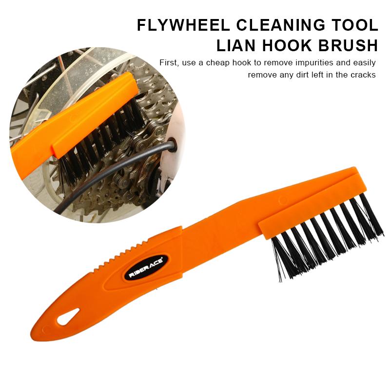 Bicycle Chain Brush Cleaner Motorcycle Road Cycling MTB Mountain Bike Flywheel Cleaning Tools Kit for Drivetrain Gear Cassette