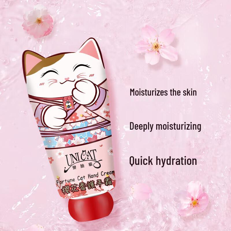 UNI CAT Cherry Blossom Hand Cream Duo