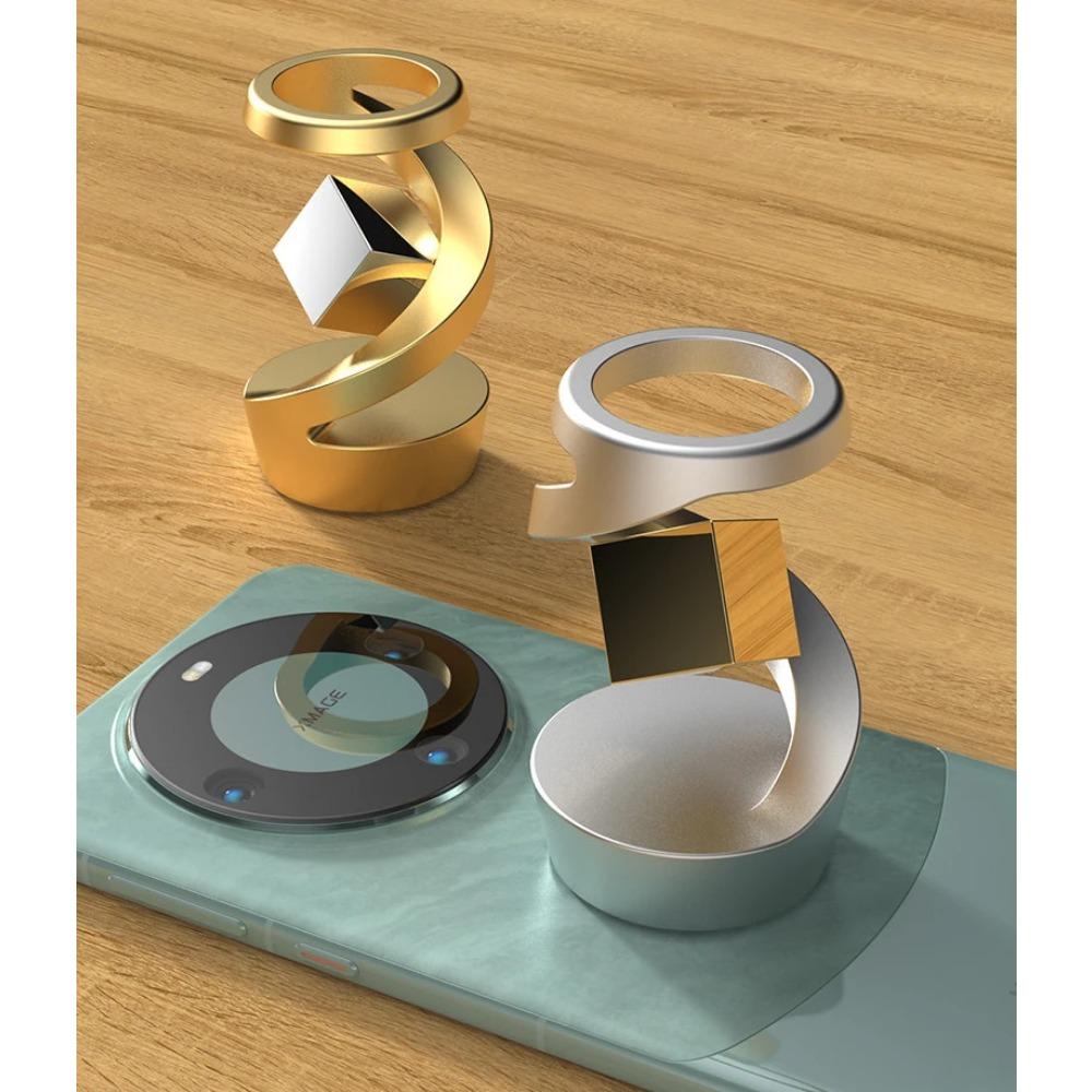 Relieve Stress Floating Gyroscope Official Desk Gadgets Metal Stress-Stress Reducing Toys Fidget Spinner Roller Spinning Top Tip