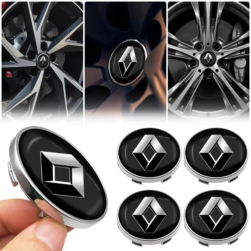 2026 Горячие Для Колпаков Ступицы Renault 4 шт. 60 мм Для Renault Clio Laguna 2 Megane 2 3 Duster Logan Captur Центральный Колпачок Ступицы Колеса Автомобиля Шина R