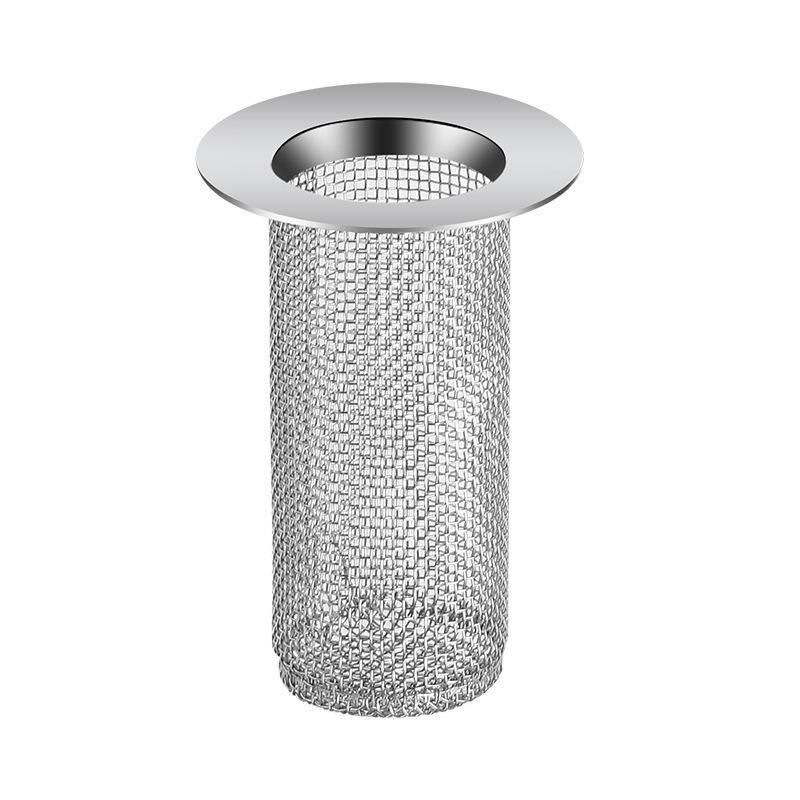 Durable Stainless Steel Floor Drain Filter Mesh Reusable Hair Catcher for Kitchen Sink Bathroom Bathtub Shower Room