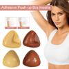 Double Sided Sticky Bra Inserts Reusable Push Up Self Adhesive Bra Pads Invisible Lift Bra Insert for Bikini Swimsuit Sports Strapless Bra