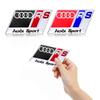 2026 3D Aluminium Car Emblem Body Trunk Decoration Sticker Badge For AN1 RS Sport A5 A3 A4 B8 8P A1 A6 Sline Q3 Q5 Q7 A7 Accessories